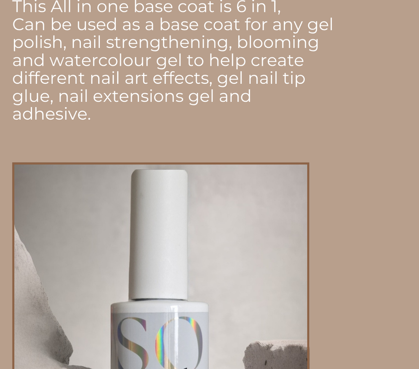All in one base coat